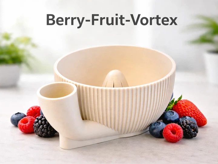 Миска Для Мытья Ягод И Фруктов С Вихревым Потоком Berry Fruit Vortex 18 См 3Д Печать - Фото 1 Миска Для Мытья Ягод И Фруктов С Вихревым Потоком Berry Fruit Vortex 18 См 3Д Печать - изображение 1