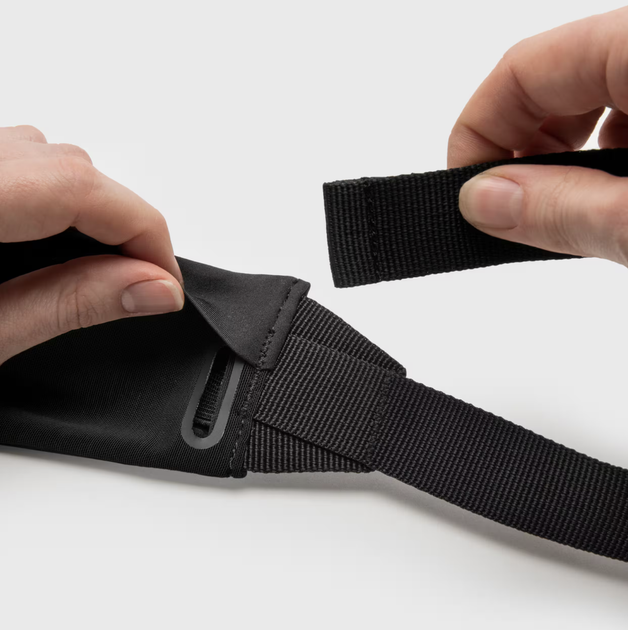 Спортивная Сумка Ремень для Смартфона Kiprun Comfort 2 для Бега, Фитнеса, Черная - изображение 6