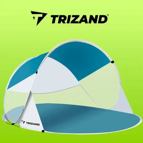 Пляжний намет Trizand 20974 190x120x90 см з москітною сіткою - изображение 3
