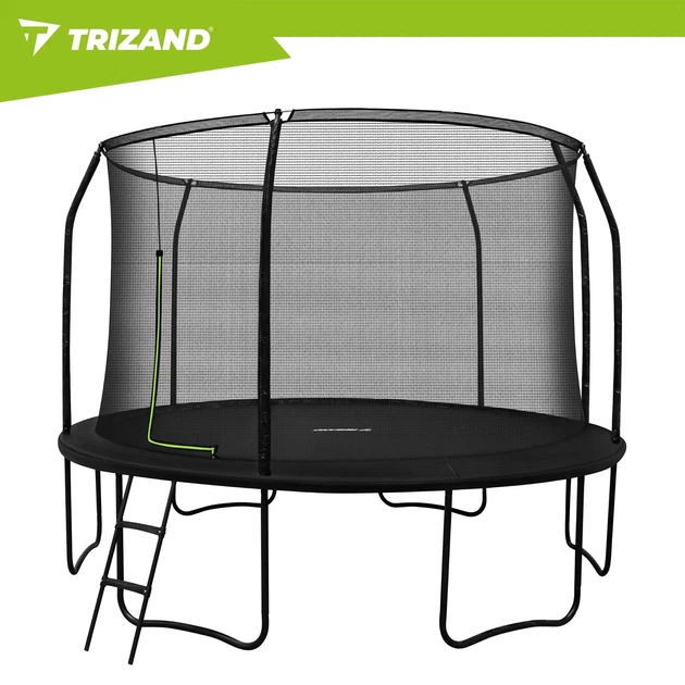 Батут Trizand 366 см із захисною сіткою та драбиною, до 150 кг - изображение 5