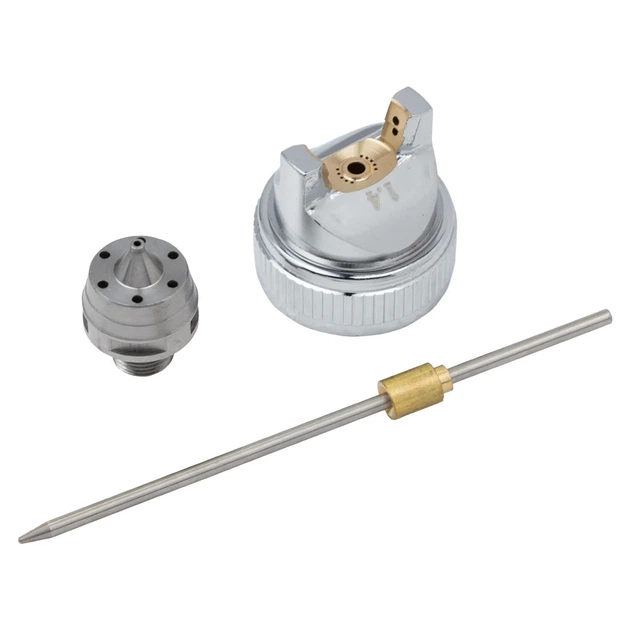 Комплект форсунки HVLP 1,4 мм для краскопультов Sigma 6812051, 6812131, 6812141, 6812151 - Фото 1 Комплект форсунки HVLP 1,4 мм для краскопультов Sigma 6812051, 6812131, 6812141, 6812151 - изображение 1