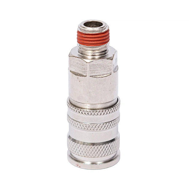 Быстросъемное соединение Sigma MT 1/4" внешнее усиленное 6,2x2,2x2,2 см - Фото 7 Быстросъемное соединение Sigma MT 1/4" внешнее усиленное 6,2x2,2x2,2 см - изображение 7