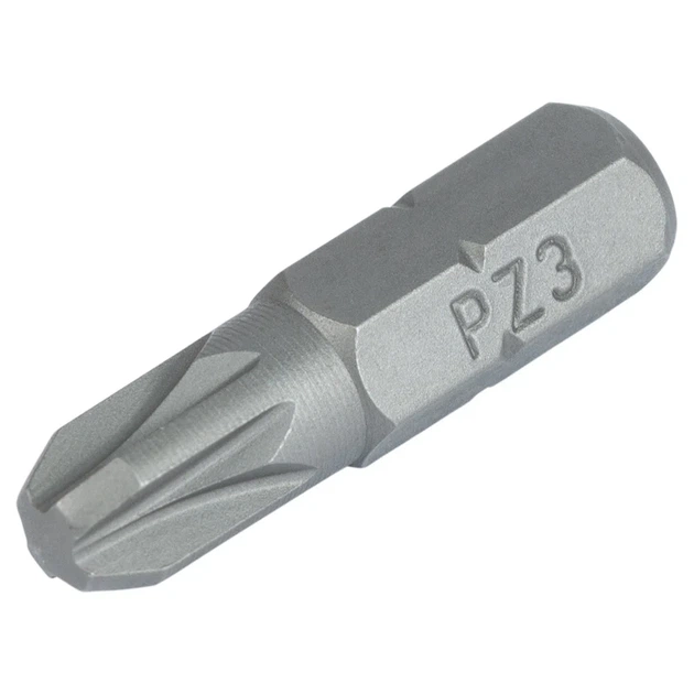 Набір біт PZ3 25х25 мм S2 25 шт в пластиковому кейсі - зображення 2