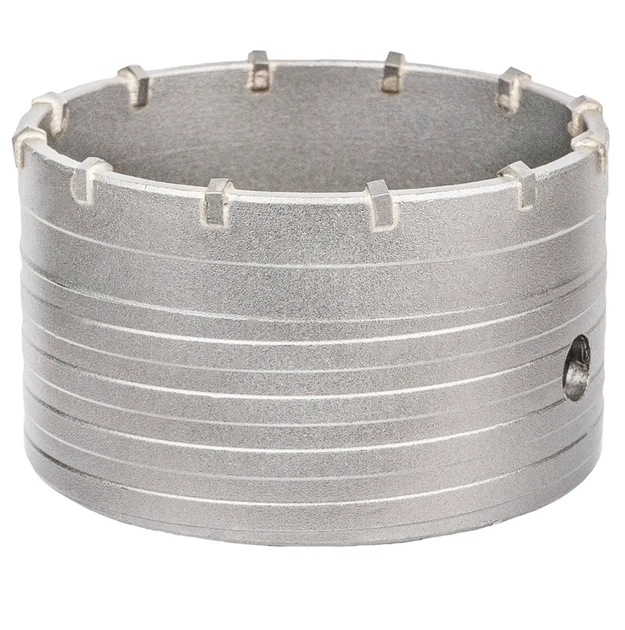 Коронка по бетону Ø100х70 мм 12 зубцов ВК8 для перфоратора в тубусе - Фото 1 Коронка по бетону Ø100х70 мм 12 зубцов ВК8 для перфоратора в тубусе - изображение 1