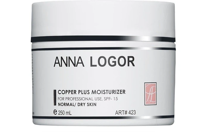 Антиоксидантный, увлажняющий крем Anna Logor Copper Plus Moisturizer 250 мл - Фото 1 Антиоксидантный, увлажняющий крем Anna Logor Copper Plus Moisturizer 250 мл - изображение 1
