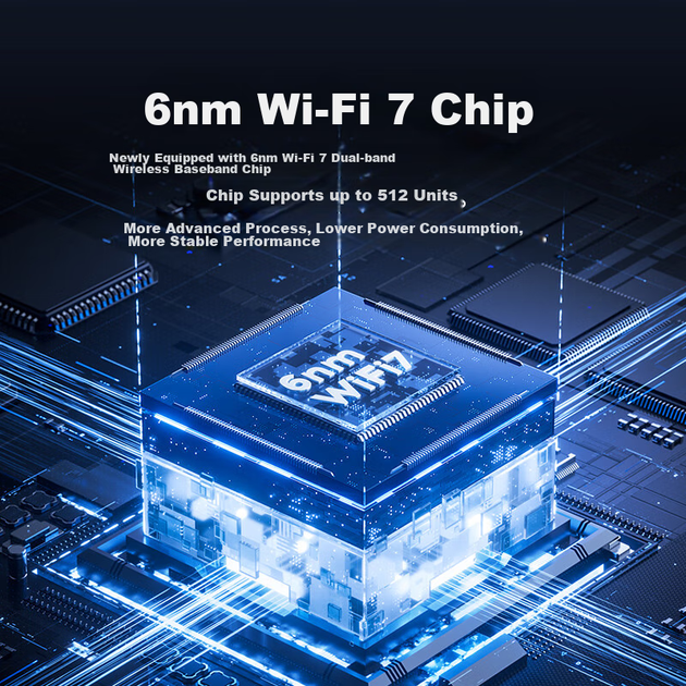 Маршрутизатор ZTE Xuntian BE5100Pro+ Wi-Fi 7 Черный - Фото 5 Маршрутизатор ZTE Xuntian BE5100Pro+ Wi-Fi 7 Черный - изображение 5