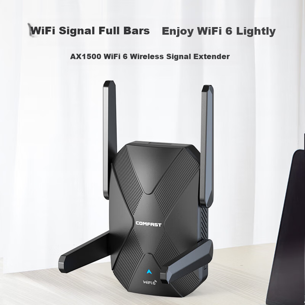 Усилитель Wi-Fi COMFAST CF-XR181 AX1500 2.4/5 ГГц настенный - изображение 2
