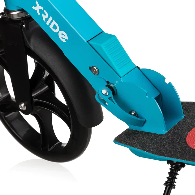 Самокат дитячий X-Rider ST1600 ALU Чорно-блакитний 185811 (5905884421536) - зображення 8