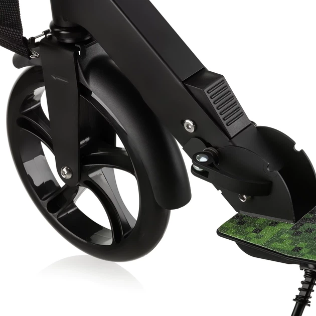 Самокат дитячий X-Rider ST1600 ALU Чорно-зелений 185812 (5905884421543) - зображення 6
