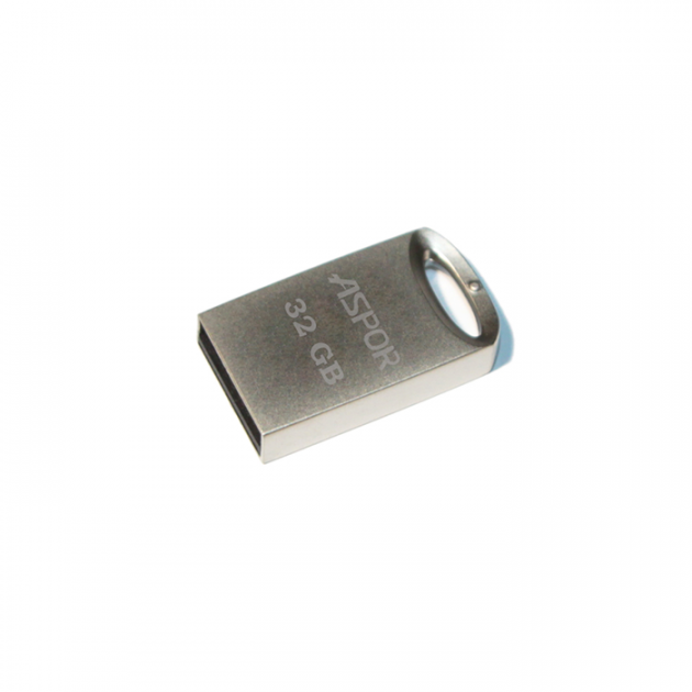 USB Flash Aspor AR105 32GB- срібло - Фото 1 USB Flash Aspor AR105 32GB- срібло - изображение 1