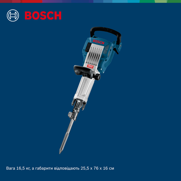 Отбойный молоток Bosch Professional Heavy Duty GSH 16-30 (0611335100) - изображение 6