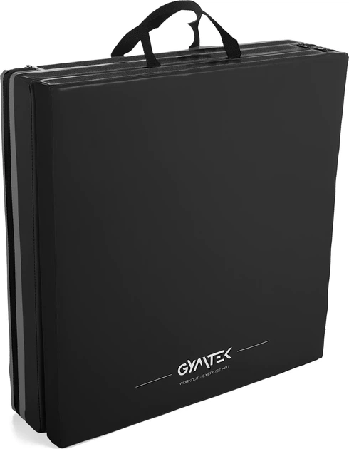 Мат гімнастичний Gymtek Triple G-42352 180 x 60 x 5 см Чорний (5905884423523) - Фото 5 Мат гімнастичний Gymtek Triple G-42352 180 x 60 x 5 см Чорний (5905884423523) - зображення 5