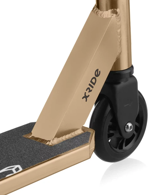 Самокат трюковий X-Rider ST500 Чорно-золотий 70279 (5907766660347) - зображення 7