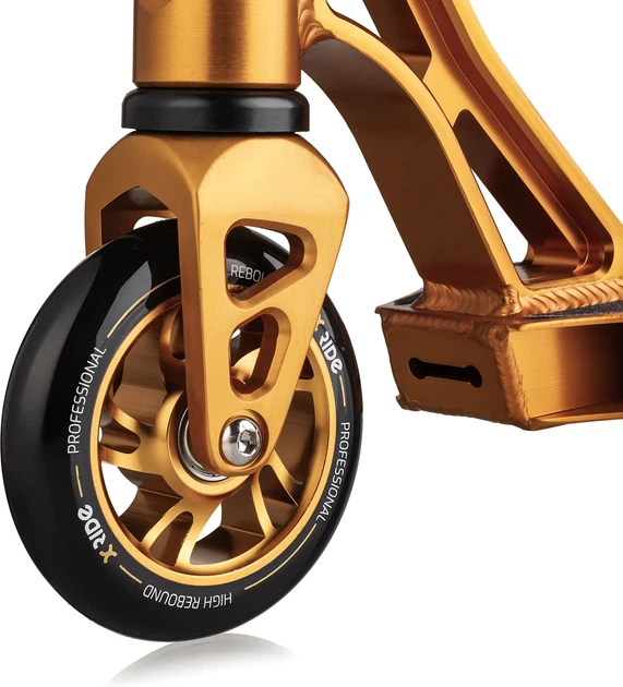 Самокат трюковий X-Rider ST1000 Чорно-золотий 70755 (5907766661351) - зображення 3