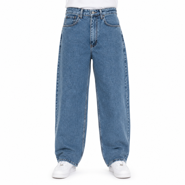 Джинси чоловічі широкі баггі New York Yankees блакитні 32 (1080-275-3) - Фото 1 Джинси чоловічі широкі баггі New York Yankees блакитні 32 (1080-275-3) - изображение 1