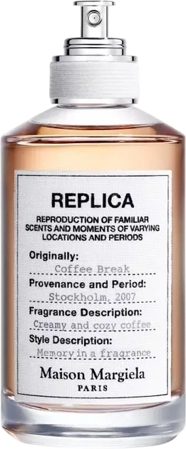 Туалетна вода унісекс Maison Margiela Replica Coffee Break 100 ml (3614272661240) - Фото 1 Туалетна вода унісекс Maison Margiela Replica Coffee Break 100 ml (3614272661240) - зображення 1