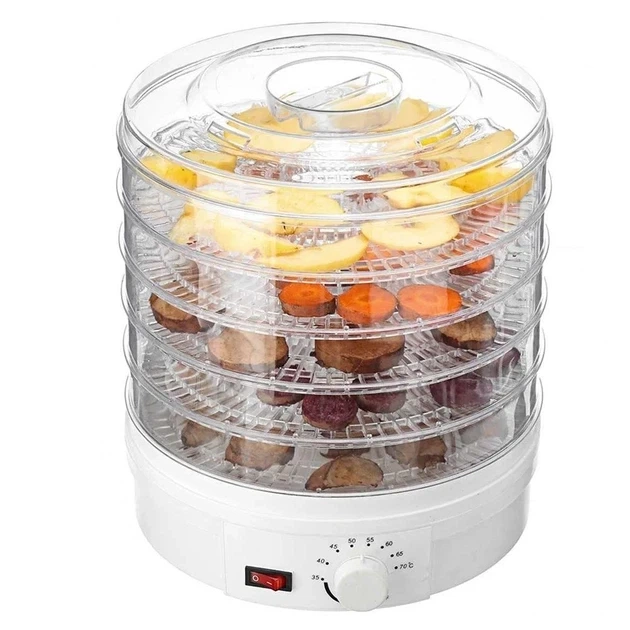 Электрическая сушилка для продуктов - мяса овощей и фруктов Zepline 800W, Электросушилка дегидратор на 5 секций - изображение 6