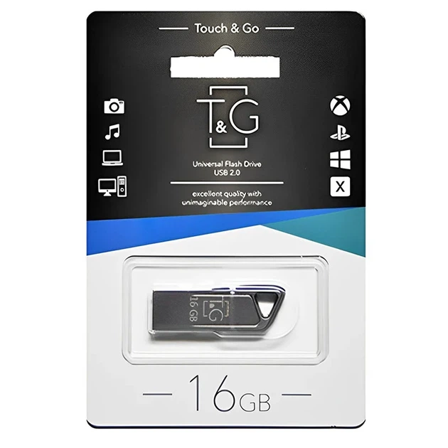 Флеш-накопитель T&G 114 Metal Series USB 3.0 16GB металл черный - Фото 2 Флеш-накопитель T&G 114 Metal Series USB 3.0 16GB металл черный - изображение 2