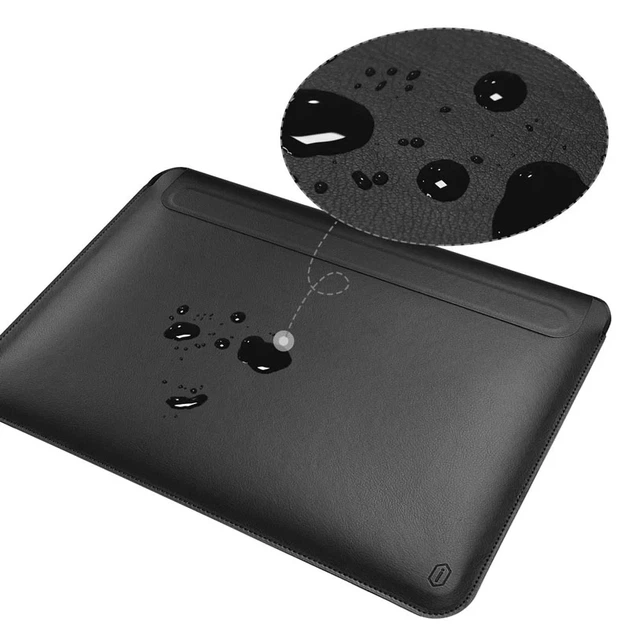 Чехол на ноутбук WIWU SKIN PRO 13.3" экокожа черный с подставкой - Фото 2 Чехол на ноутбук WIWU SKIN PRO 13.3" экокожа черный с подставкой - изображение 2