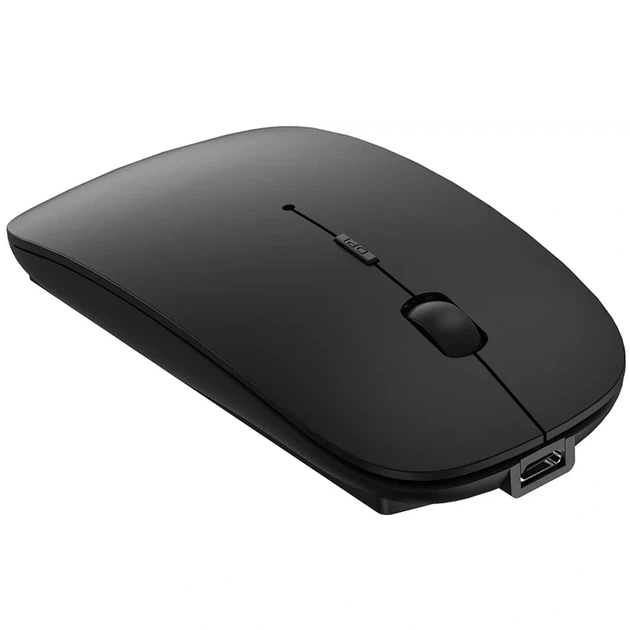 Беспроводная мышь Wiwu WM101-C 2.4G ABS 114x57,5x24 мм черная - изображение 4