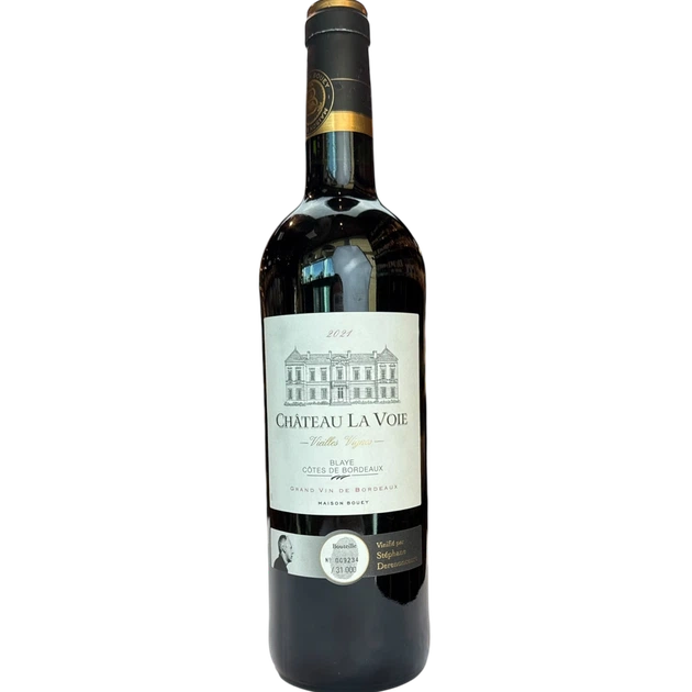 Вино Chateau La Voie червоне сухе 13.5% 0.75 л (Франція) - Фото 1 Вино Chateau La Voie червоне сухе 13.5% 0.75 л (Франція) - изображение 1