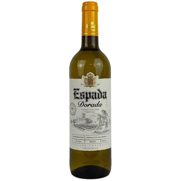 Вино Espada Dorada напівсолодке біле 11% 0,75 л (Іспанія) - Фото 1 Вино Espada Dorada напівсолодке біле 11% 0,75 л (Іспанія) - изображение 1