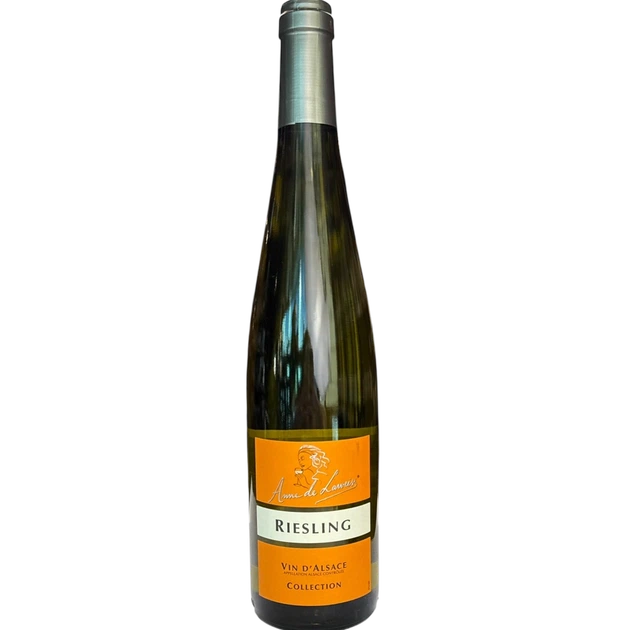 Вино Anne deLaweiss Riesling сухе біле 12% 0,75 л (Франція) - Фото 1 Вино Anne deLaweiss Riesling сухе біле 12% 0,75 л (Франція) - изображение 1