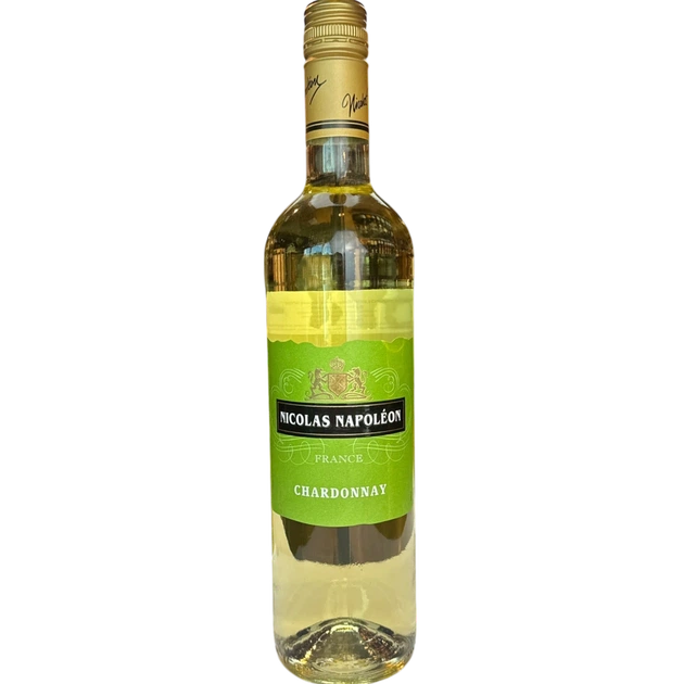Вино N.Napoleon Шардоне біле сухе 12% 0,75 л (Франція) - Фото 1 Вино N.Napoleon Шардоне біле сухе 12% 0,75 л (Франція) - изображение 1
