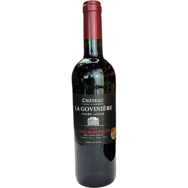 Вино Chateau La Goviniere червоне сухе 13.5% 0.75 л (Франція) - Фото 1 Вино Chateau La Goviniere червоне сухе 13.5% 0.75 л (Франція) - изображение 1