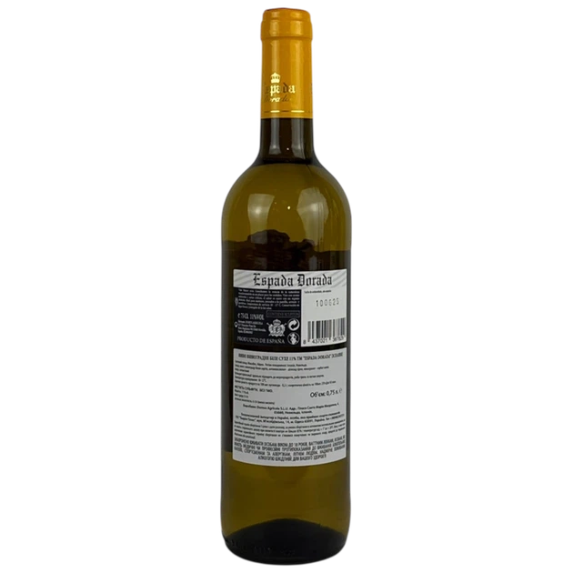 Вино Espada Dorada біле сухе 11% 0,75 л (Іспанія) - изображение 2