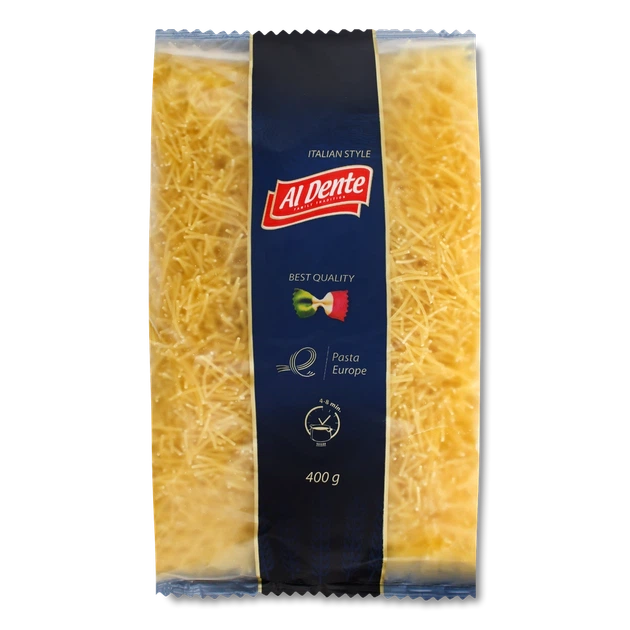 Макарони Al Dente Вермішель 400 г (Польща) - Фото 1 Макарони Al Dente Вермішель 400 г (Польща) - изображение 1