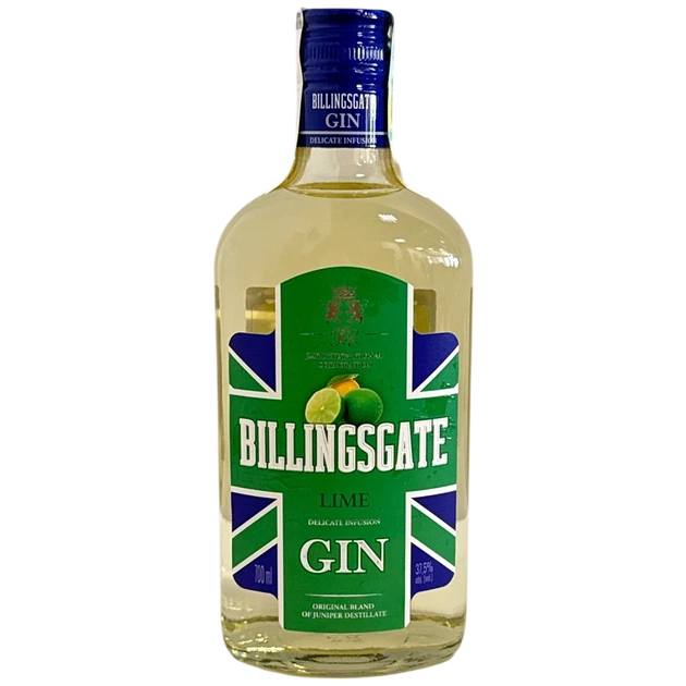Джин Billingsgate Lime 0,7л 37,5% (Словаччина) - Фото 1 Джин Billingsgate Lime 0,7л 37,5% (Словаччина) - изображение 1