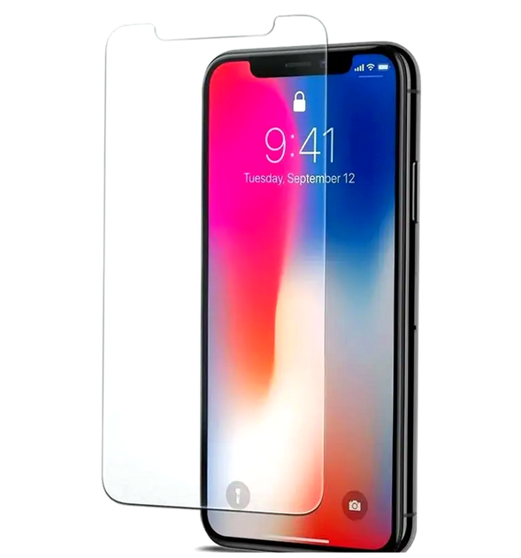 Защитное стекло 2.5D для Apple iPhone X XS 11 Pro прозрачное с олеофобным покрытием для защиты экрана от царапин - изображение 8