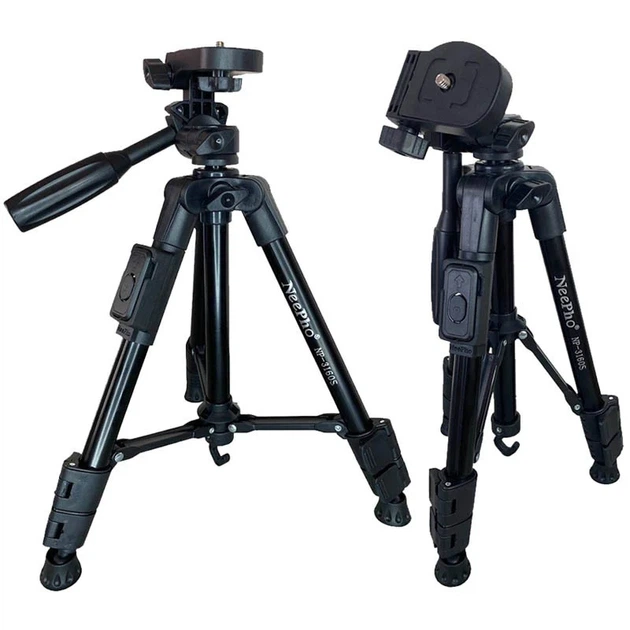 Штатив з тримачем NeedPho NP-3160S алюмінієвий 30-68 см чорний - зображення 3
