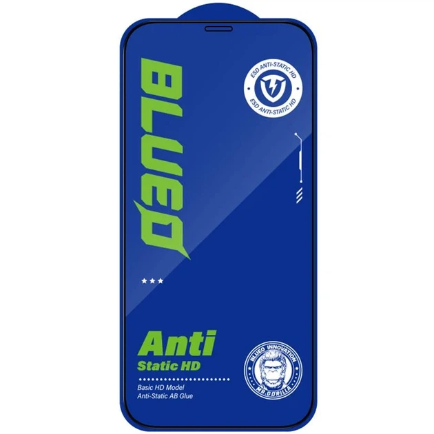 Защитное стекло Blueo Full Cover HD для iPhone 11 Pro Max 6.5" 2.5D черное - изображение 2