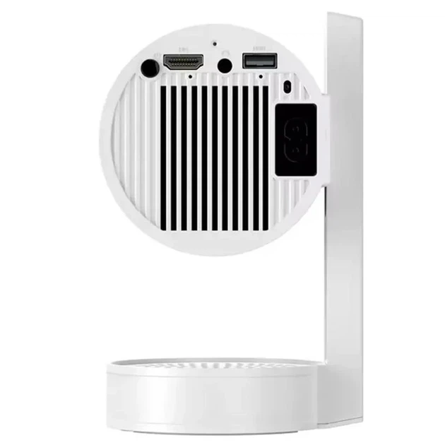 Проектор 4K Android Y3 Por HD 1280x720 190x150x80 мм Білий - зображення 3