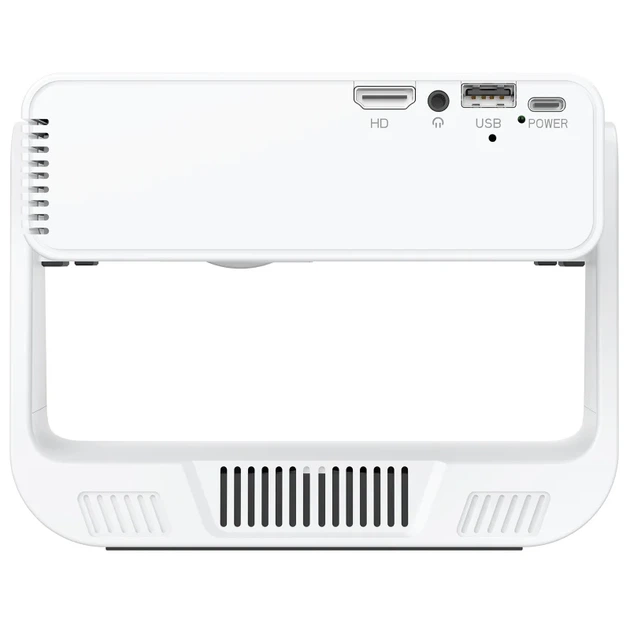 Проектор 4K Android C880 1080p 40-200 дюймів Білий - зображення 3
