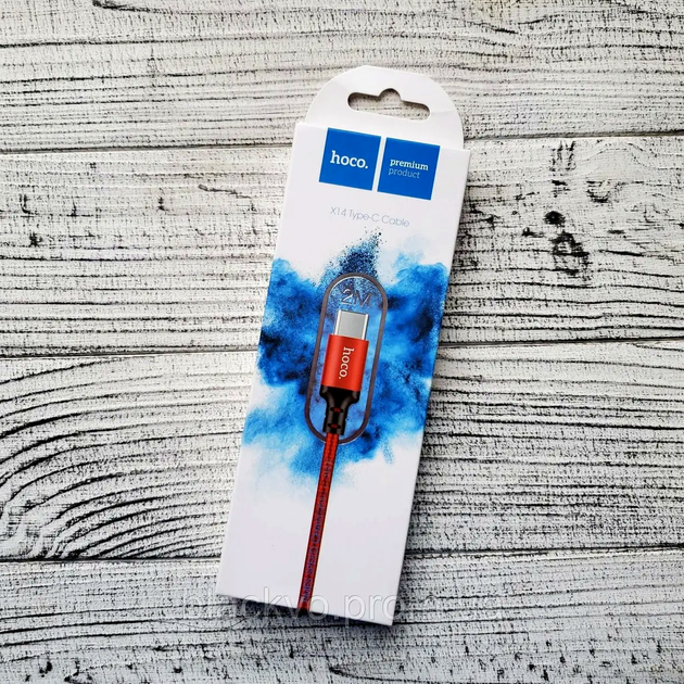 Кабель Hoco X14 Micro USB для быстрой зарядки и синхронизации 1м черный и красный 2А износостойкий с нейлоновой оплеткой - Фото 7 Кабель Hoco X14 Micro USB для быстрой зарядки и синхронизации 1м черный и красный 2А износостойкий с нейлоновой оплеткой - изображение 7