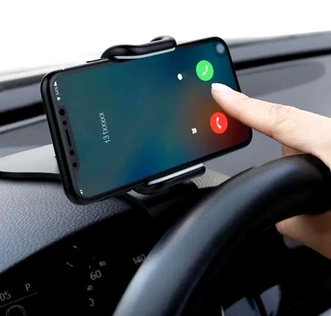 Холдер для телефона XO C8 черный универсальный автомобильный крепеж на дефлектор для смартфонов 3.5-6 дюймов - Фото 10 Холдер для телефона XO C8 черный универсальный автомобильный крепеж на дефлектор для смартфонов 3.5-6 дюймов - изображение 10