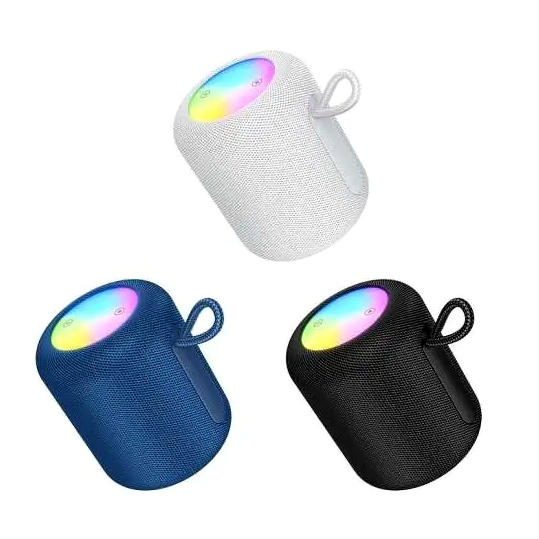Портативная Bluetooth колонка Hoco HC30 Oceano для музыки и подкастов с FM радио и функцией TWS серый - изображение 3
