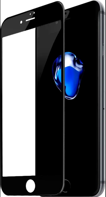 Защитное стекло Ceramic для iPhone 7 8 Plus черное гибкое покрытие для защиты экрана от повреждений - Фото 6 Защитное стекло Ceramic для iPhone 7 8 Plus черное гибкое покрытие для защиты экрана от повреждений - изображение 6