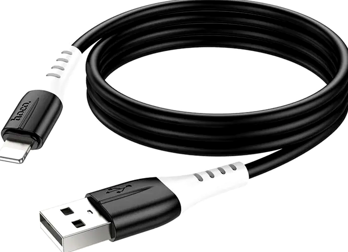 Кабель Hoco X82 Type-C силиконовый для зарядки и передачи данных с силой тока 3 А длиной 1 м черный - Фото 8 Кабель Hoco X82 Type-C силиконовый для зарядки и передачи данных с силой тока 3 А длиной 1 м черный - изображение 8