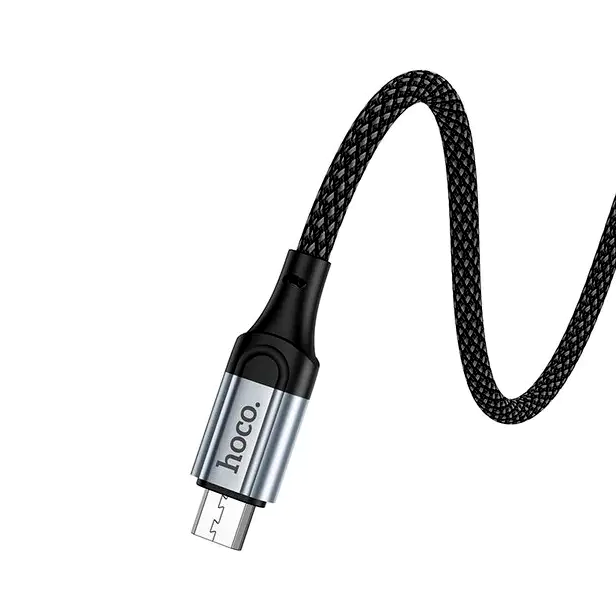 Кабель Hoco X102 Type-C зарядный и синхронизационный для смартфонов и планшетов с текстильной оплеткой 1 м 3 А - Фото 3 Кабель Hoco X102 Type-C зарядный и синхронизационный для смартфонов и планшетов с текстильной оплеткой 1 м 3 А - изображение 3