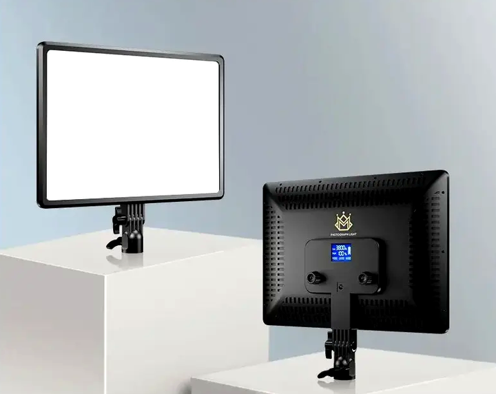 Квадратна LED-лампа 36 см A111 чорна з пультом для освітлення приміщень і створення затишної атмосфери - зображення 6