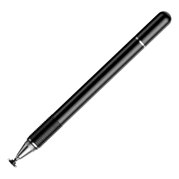 Стилус Baseus Golden Cudgel для рисования и заметок алюминиевый с силиконовым наконечником и шариковой ручкой - изображение 7