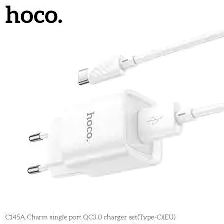 Мережевий зарядний пристрій Hoco C145A Charm USB-A для швидкого заряджання смартфонів і планшетів 18 Вт Quick Charge 3.0 - Фото 10 Мережевий зарядний пристрій Hoco C145A Charm USB-A для швидкого заряджання смартфонів і планшетів 18 Вт Quick Charge 3.0 - зображення 10