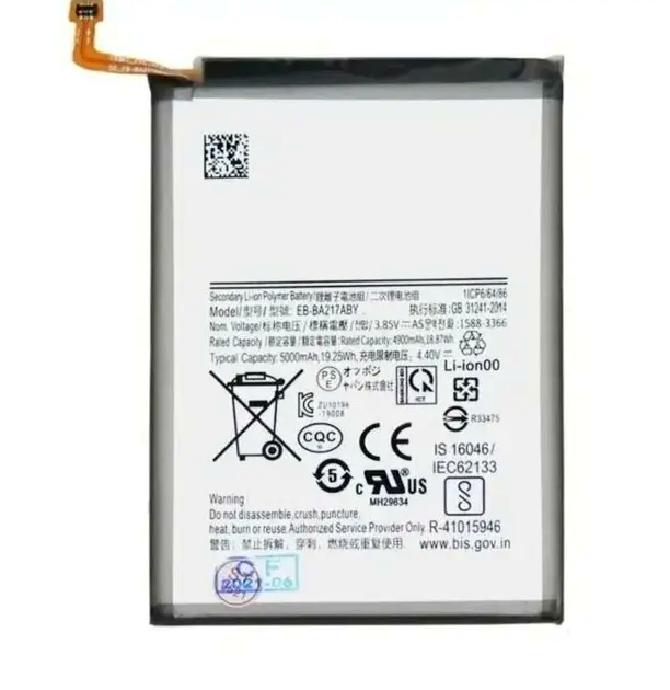 Акумулятор Li-ion 4500 мА·год для Samsung A02 A04s A12 A13 4G A21s M12 для відновлення автономності смартфона - зображення 8
