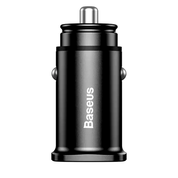 Автомобильное зарядное устройство Baseus Square Dual USB 30W для быстрой зарядки смартфонов и планшетов - Фото 8 Автомобильное зарядное устройство Baseus Square Dual USB 30W для быстрой зарядки смартфонов и планшетов - изображение 8