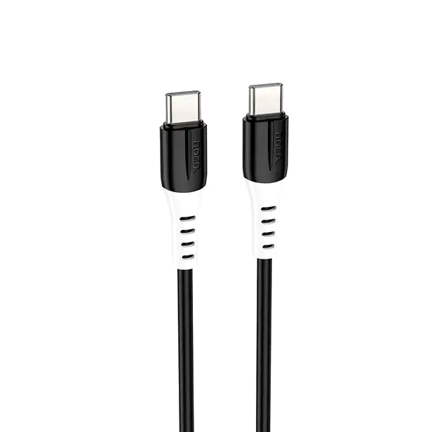 Кабель Hoco X82 Lightning Type-C для быстрой зарядки и передачи данных черный 20 Вт 1 м 3 А - изображение 8