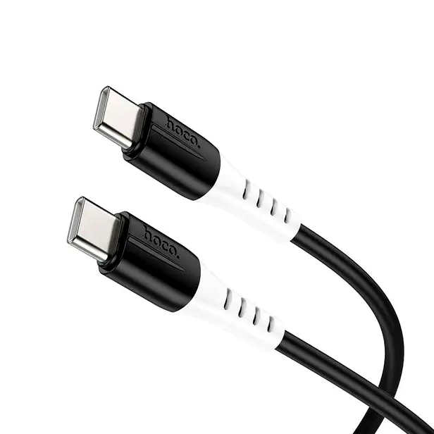 Кабель Hoco X82 Lightning Type-C для быстрой зарядки и передачи данных черный 20 Вт 1 м 3 А - изображение 10